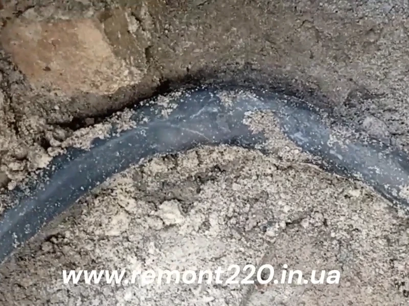 Ремонт кабелю вул.Волинська, м.Київ